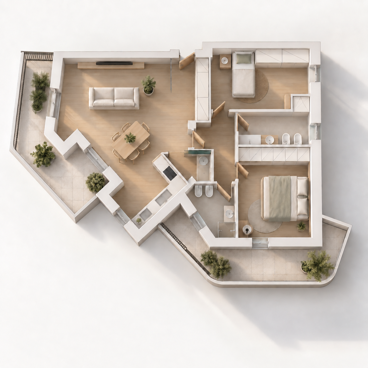 Planimetria 2D Vista B