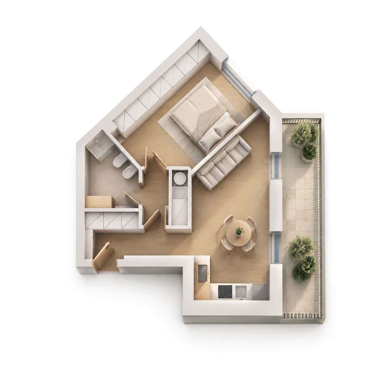 Planimetria 2D Vista B
