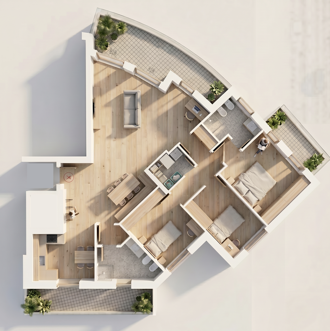 Planimetria 2D Vista B