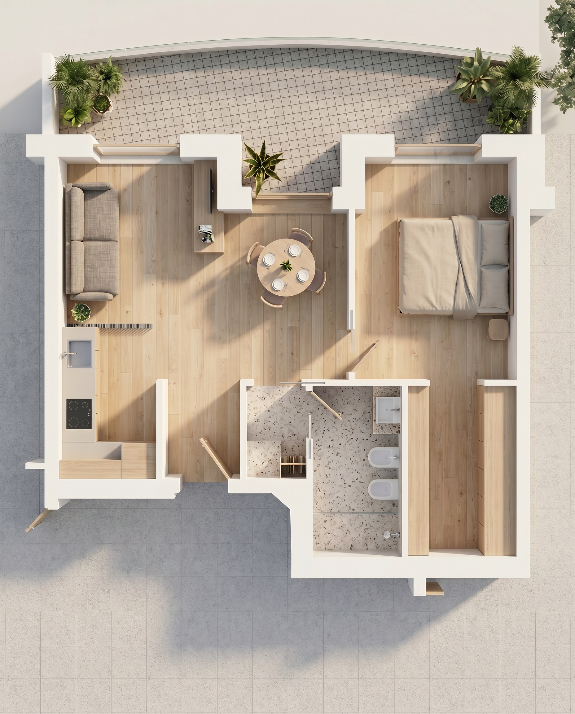 Planimetria 2D Vista B